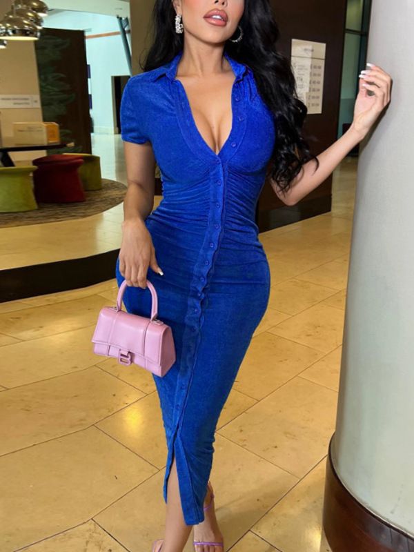 Women Solid Maxi Dress 5