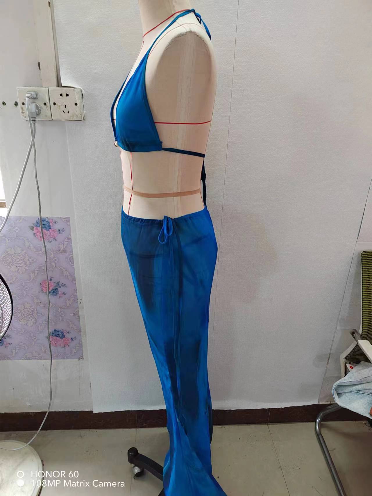 Printed Sexy Bikini Lace-Up Skirt Casual Set 19