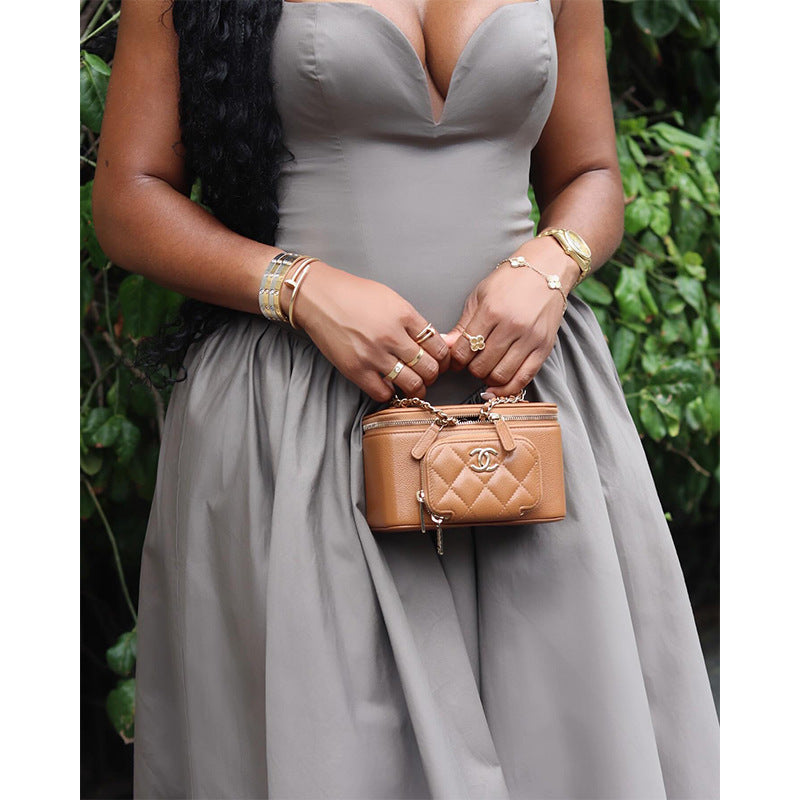 Women's Autumn Sleeveless Halter Neck Slim Fit Dress 5