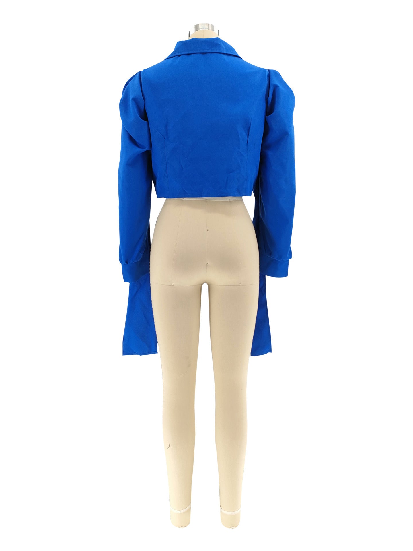 Women's Sexy Lace-Up Padded Shoulder Shirt 19