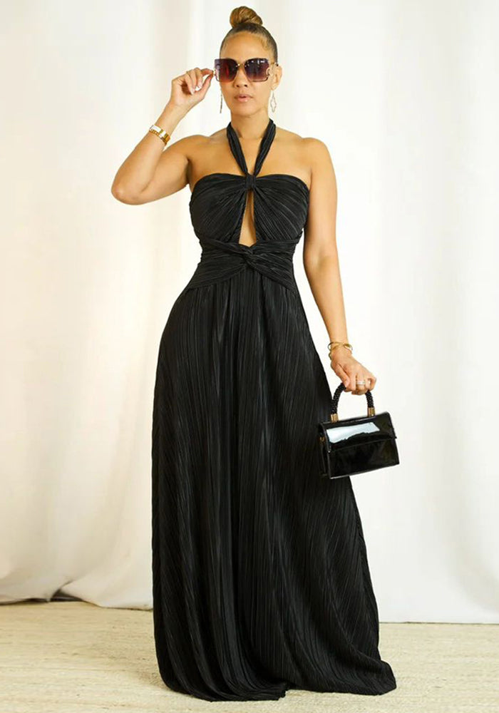 Women's Multi-Wearing Pleated Swing Dress