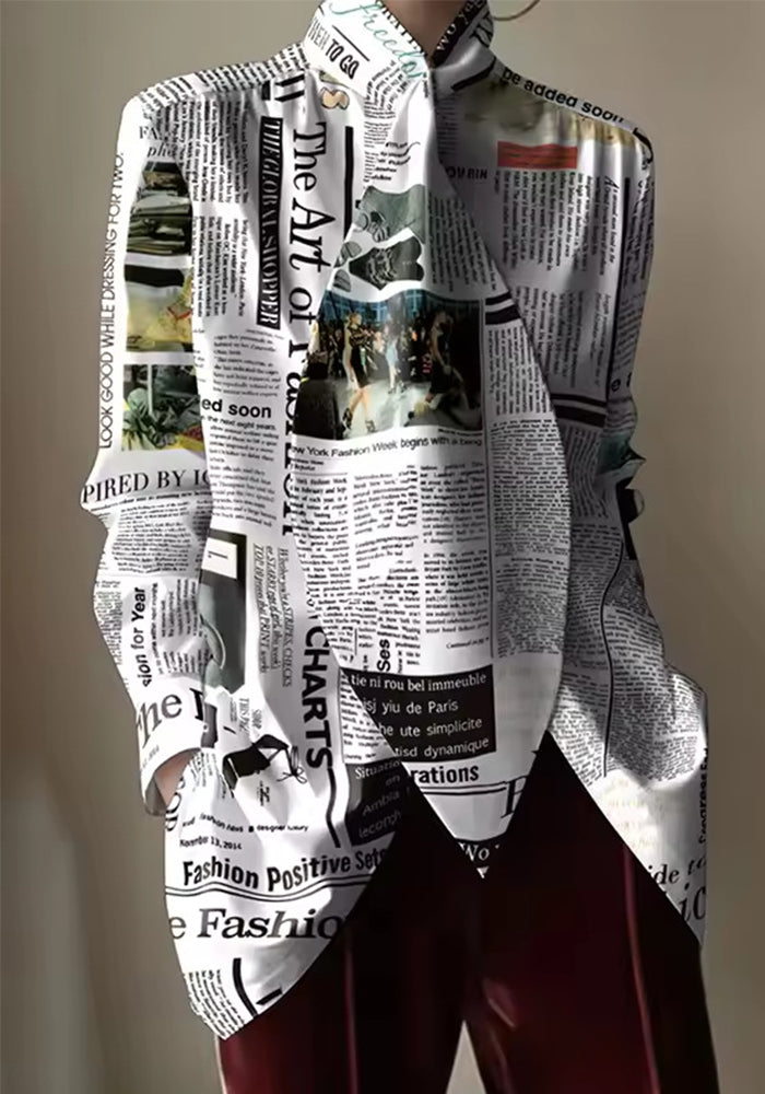 Women Spring Long Sleeve Ribbon Shirt