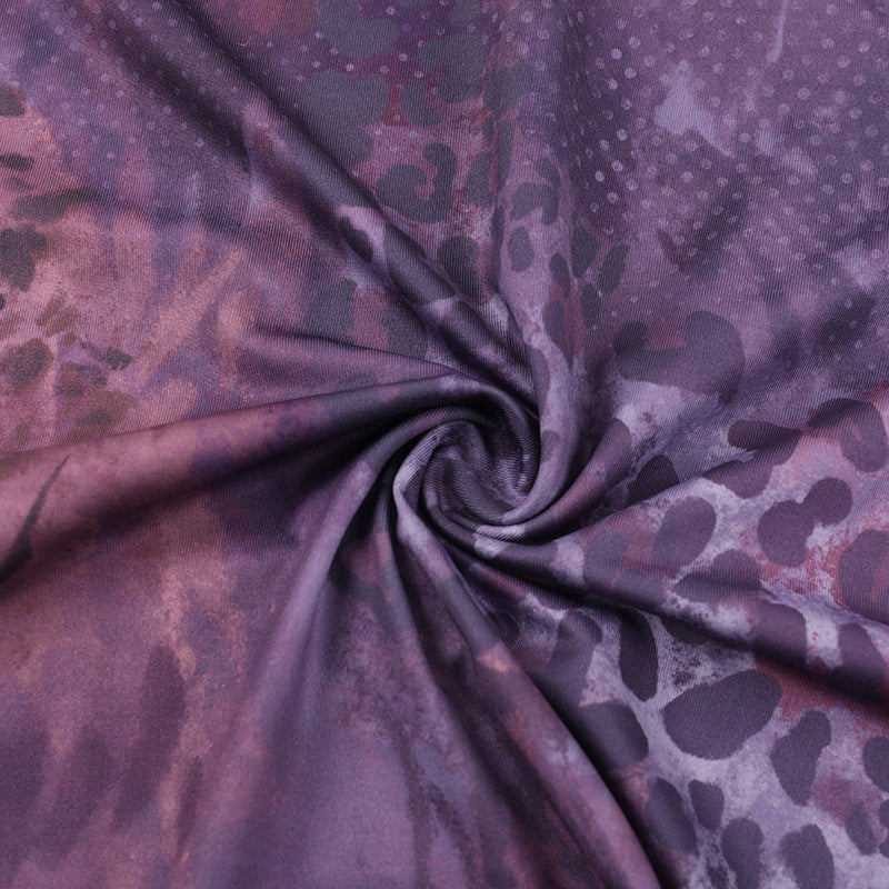 Animal Print Sexy Deep V Low Back Cutout Bodycon Dress 19