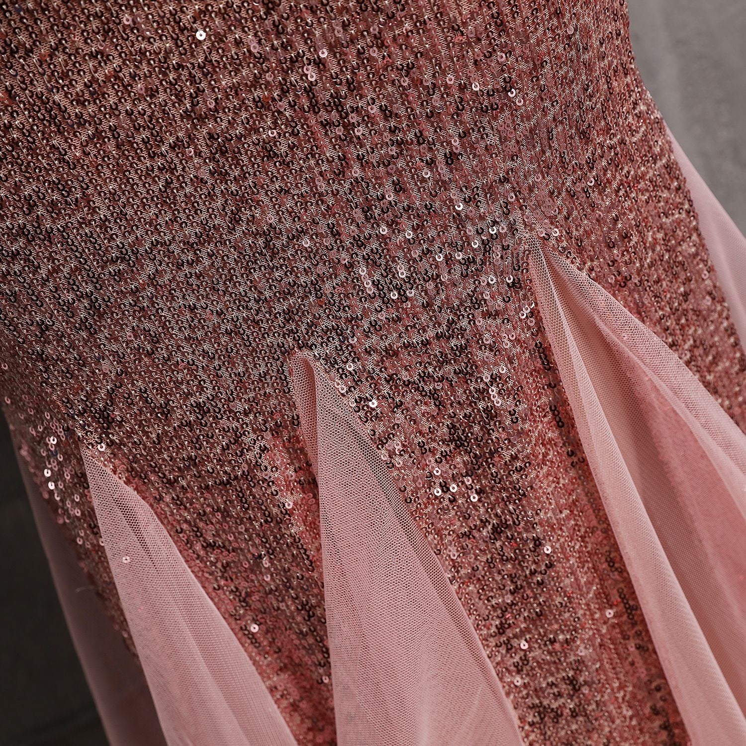 Formal Sequin Strap Mermaid Evening Dress 27