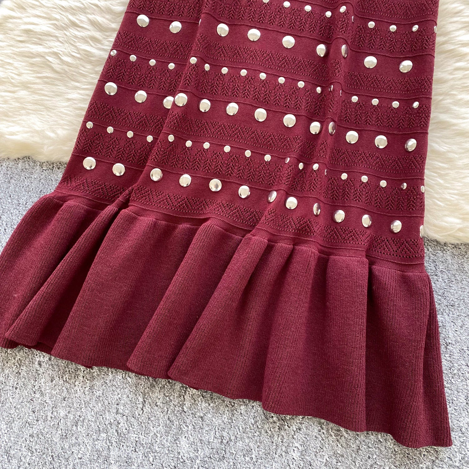 Women's Summer Sleeveless Stand Collar Diamond Slim Luxury Fishtail Long Dress 14