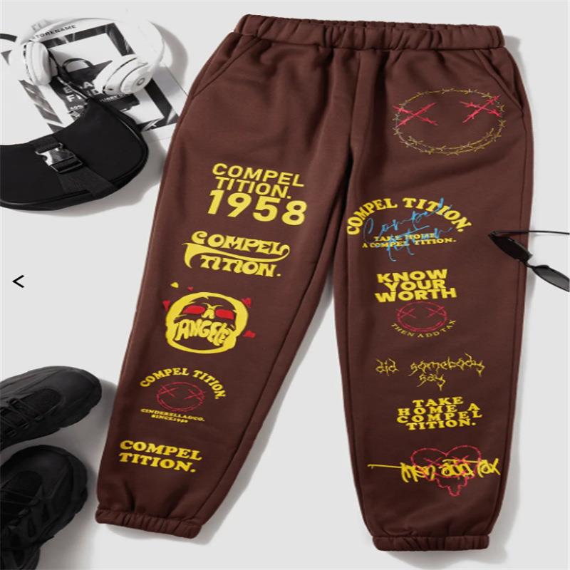 Plus Size Women Elasticized Loose Pants 5