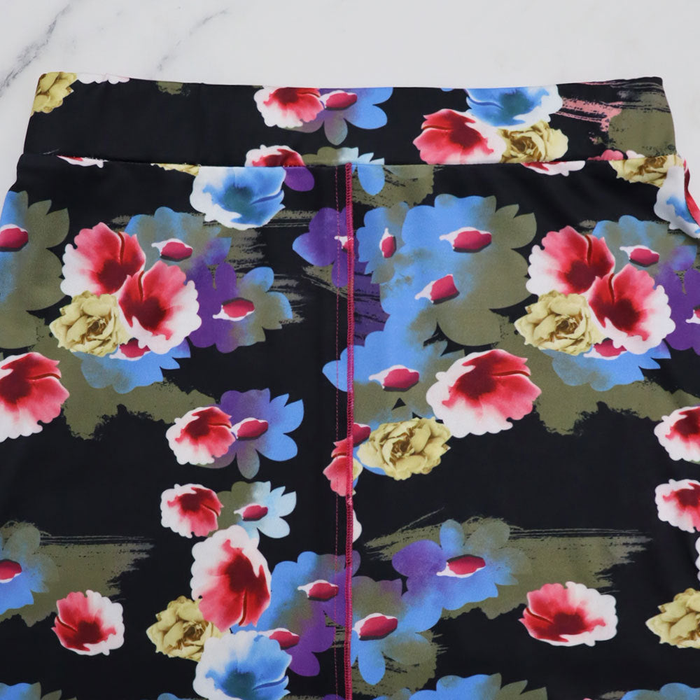 Fashionable floral Tank high-waisted long skirt two-piece set for women 15