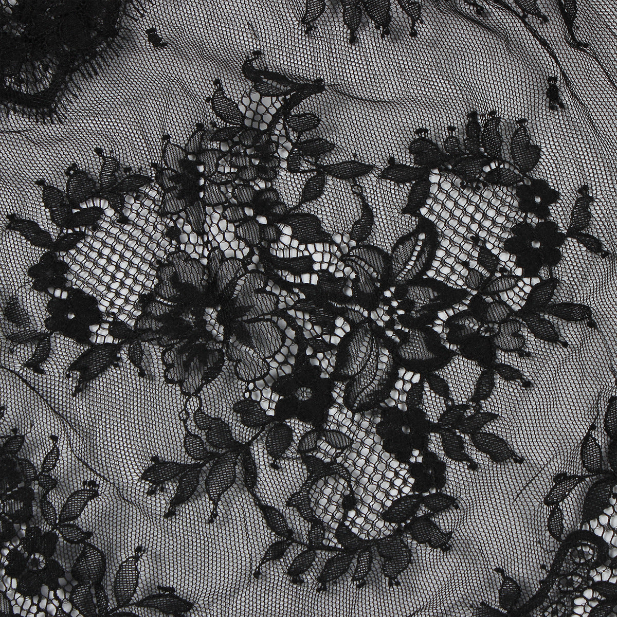 Fashion Loose V-Neck Hollow Lace Patchwork Casual Short-Sleeved Long Dress for Women 9