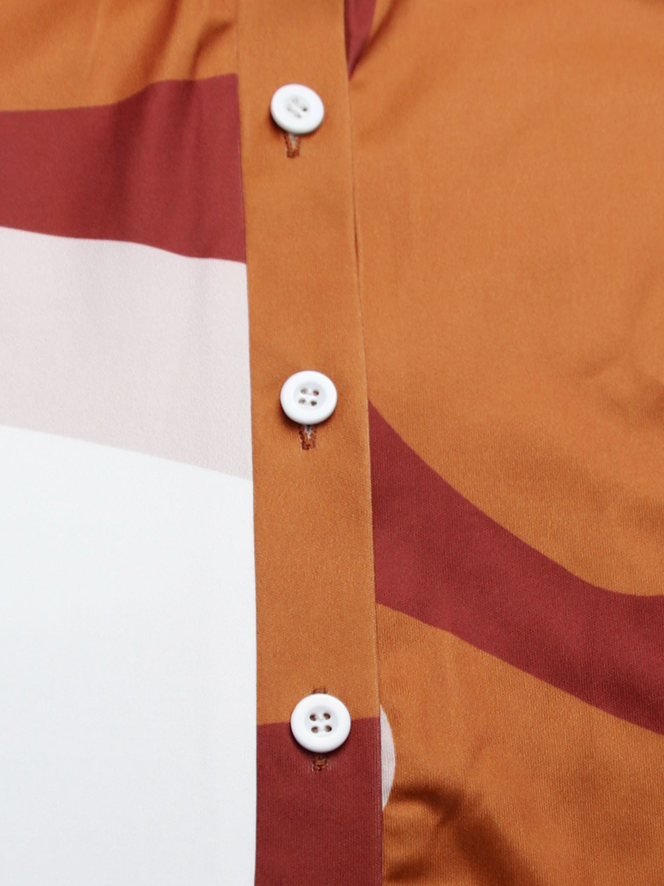 Summer Plus Size Turndown Collar Loose One-Piece Irregular Print Sexy Jumpsuit 11