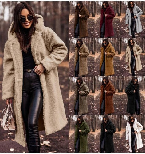 Women autumn and winter long-sleeved Coat 25