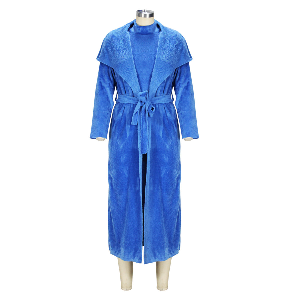 Women Fall/Winter Dress and Jacket Two-Piece Set 14