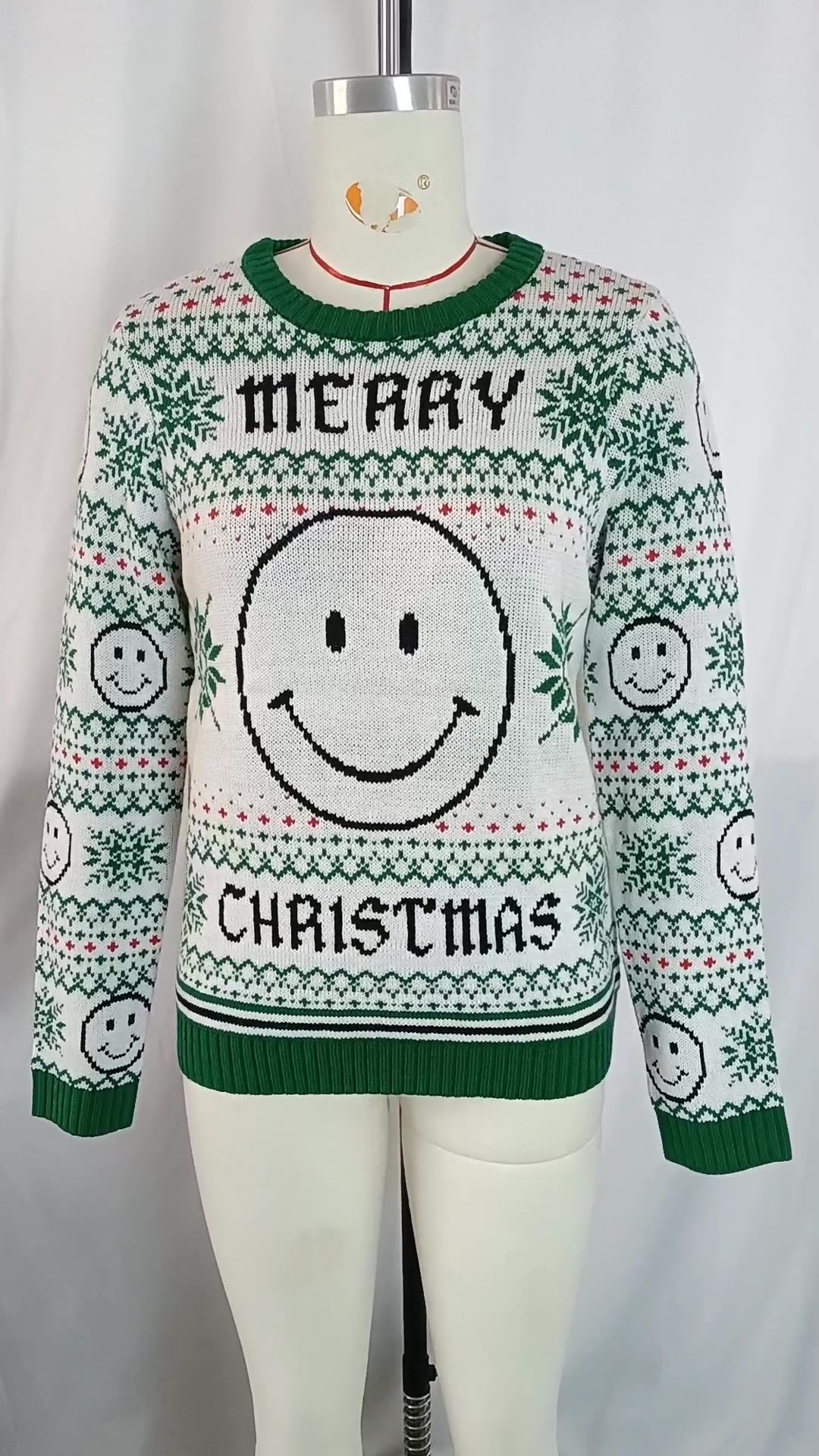 Christmas Women knitting sweater 9