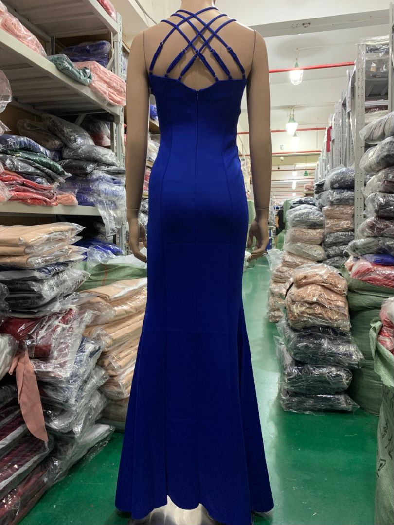 Formal Party Evening Dress Fashion Elegant Long Sexy Straps Slim Mermaid Cocktail Prom Dress 33