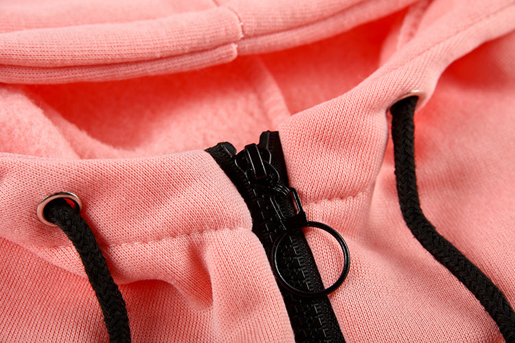 Women Casual Zip Hooded Jumpsuit 22