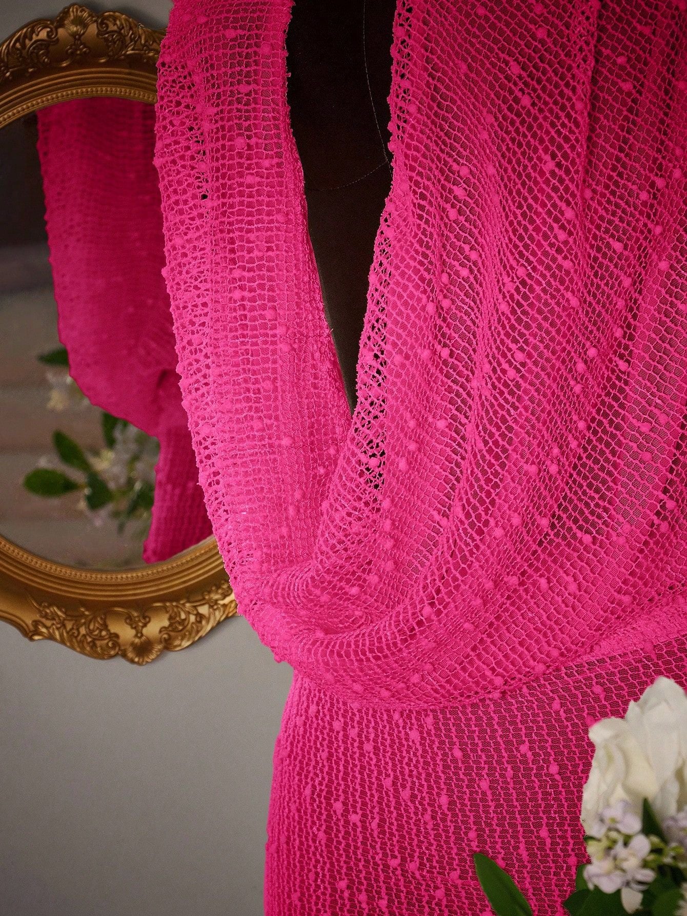 Women sexy knitting halter neck sleeveless backless dress 8