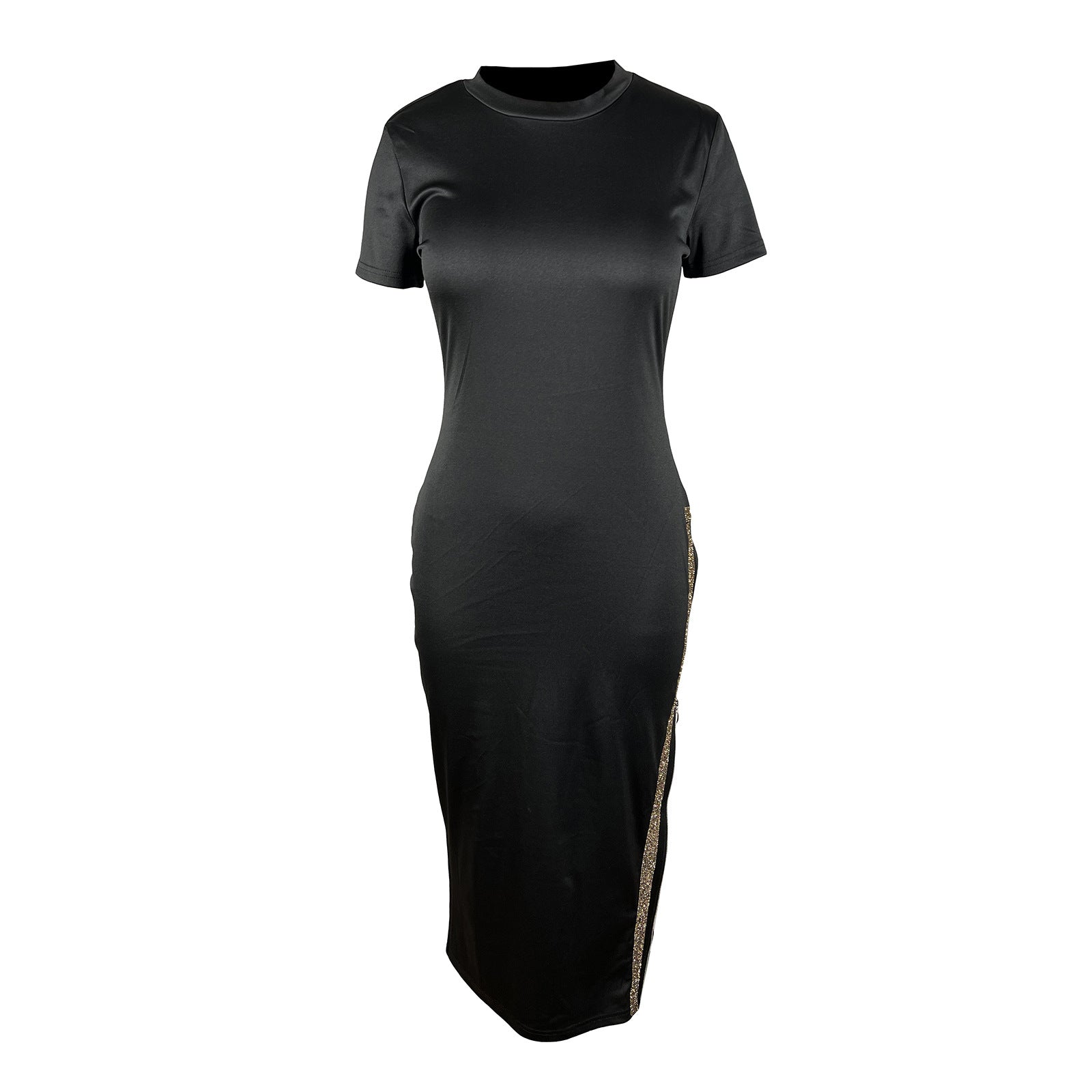 Women Side Zip Beaded Dress 14