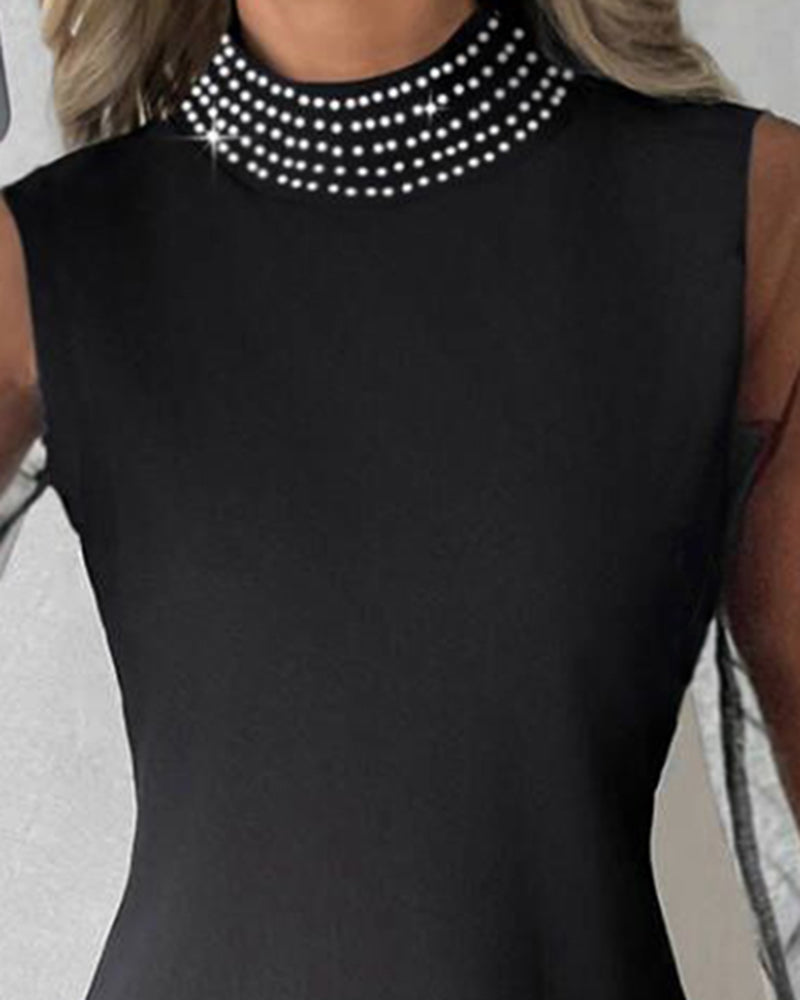 Women Sequined Long Sleeve Dress 5