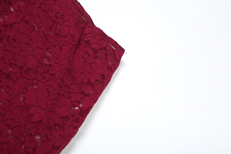 Summer fashion sexy low-cut lace Patchwork two piece shorts set for women 23