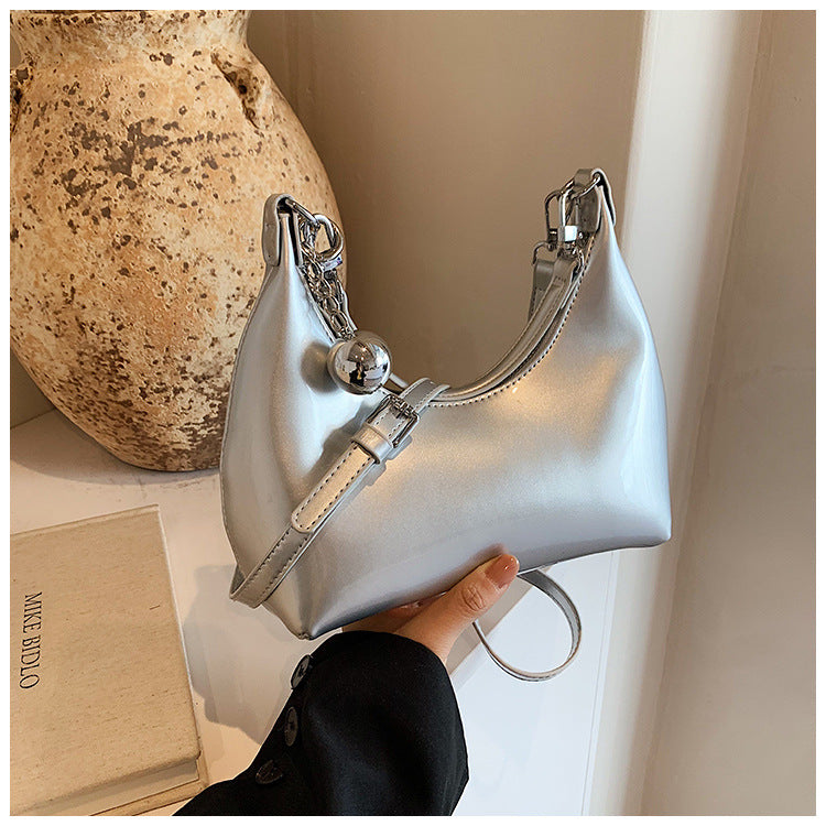 Women Pu-Leather bell shoulder crossbody bag 7