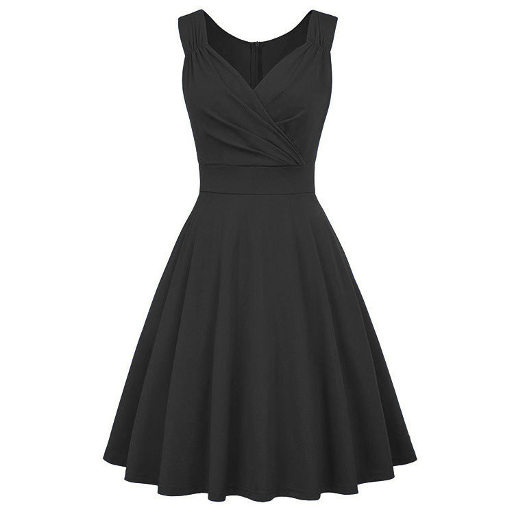 Plus Size Women Hepburn Style Cocktail Dress 22