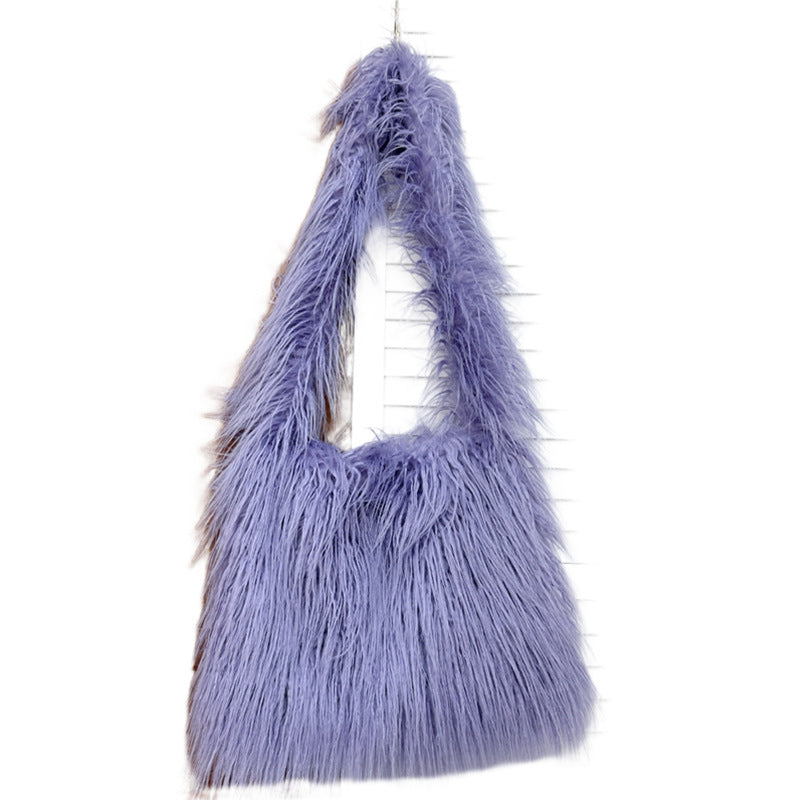 Sweet And Cool Style Candy-Colored Big Capacityoversized One-Shoulder Cross-Body Bag 22