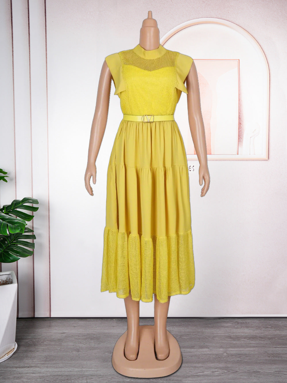 Women's Africa Plus Size Fashion Elegant Dress 12