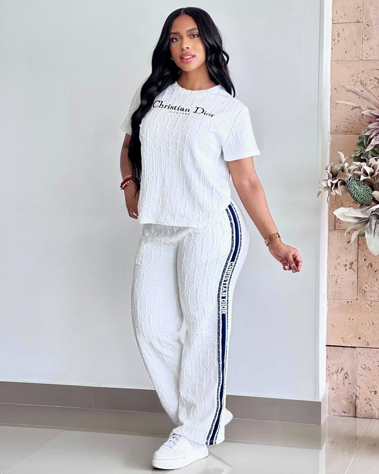 Women Casual Top and Pant Two-Piece Set 3