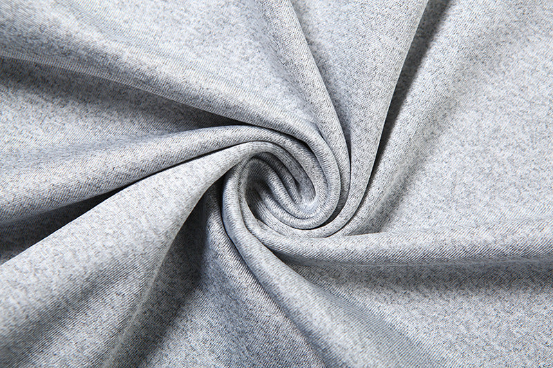 Spring Women Solid Round Neck Short Sleeve Bodysuit Sexy Slit Skirt Two-Piece Set 17