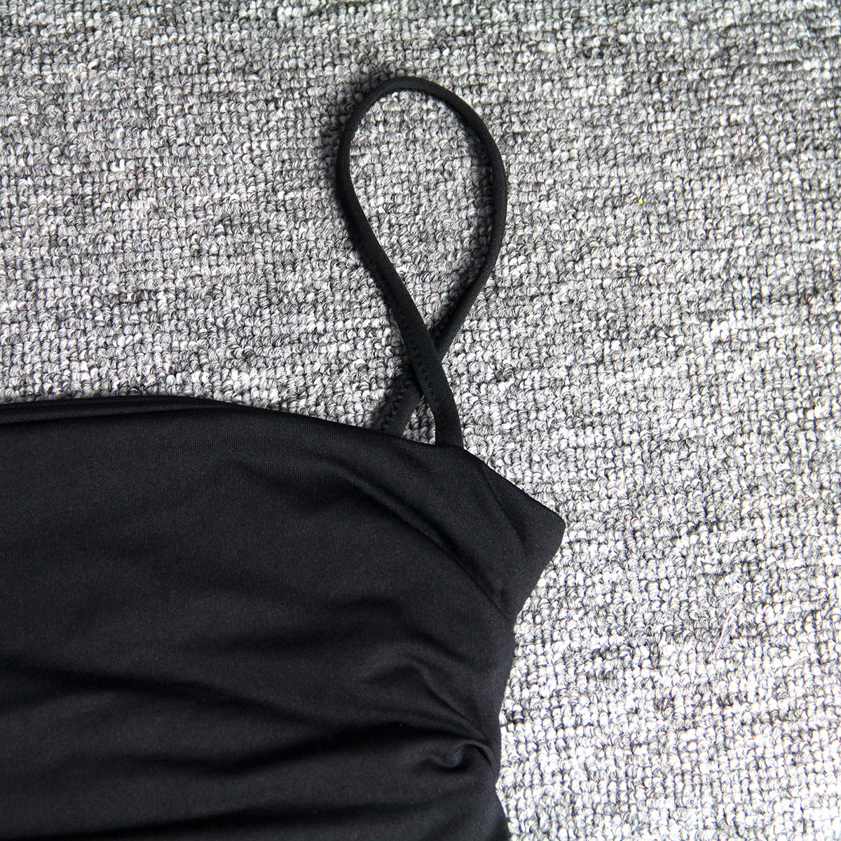 Women's Summer Sexy Strap Pleated Bodycon Nightclub Dress 19