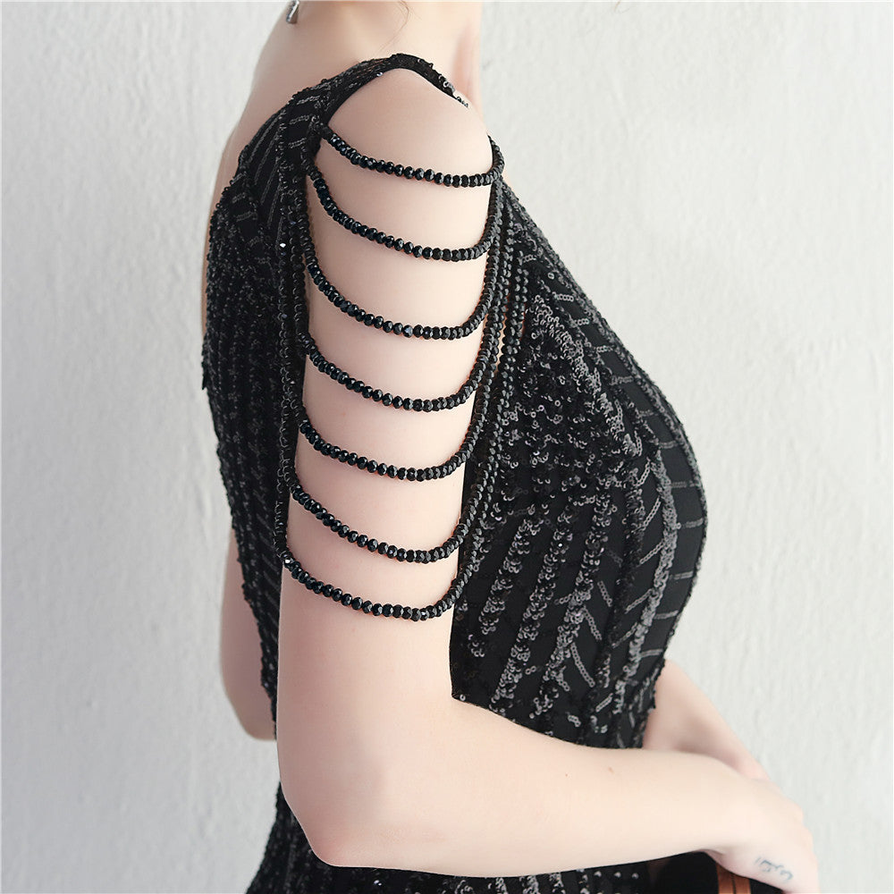 sequins plus Plus Size Formal Party Evening Dress 35