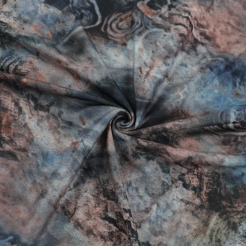 Women Printed Sexy Backless Slit Lace Dress 15