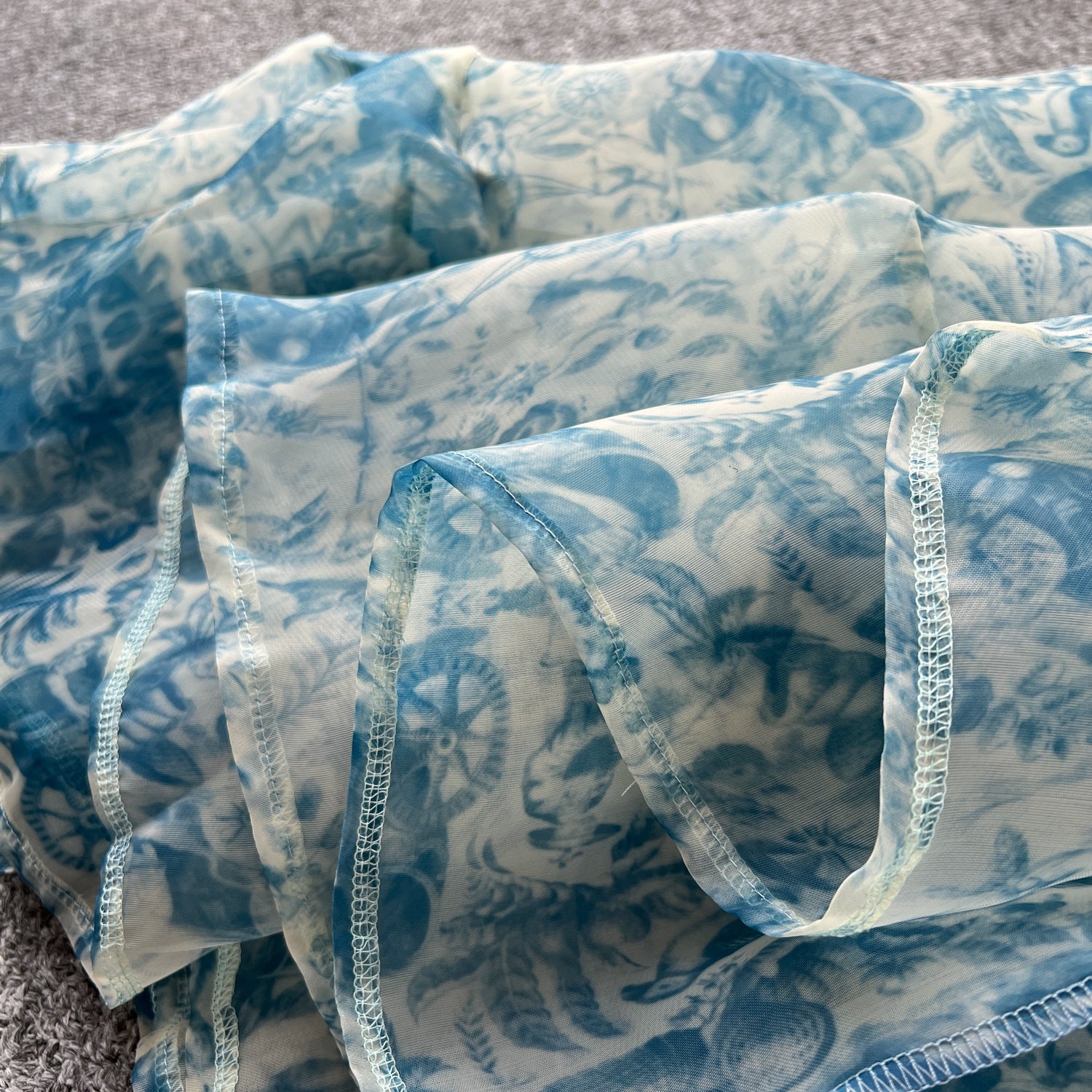 Organza Square Neck Puff Sleeve Chic Slim Waist Holiday Dress 11