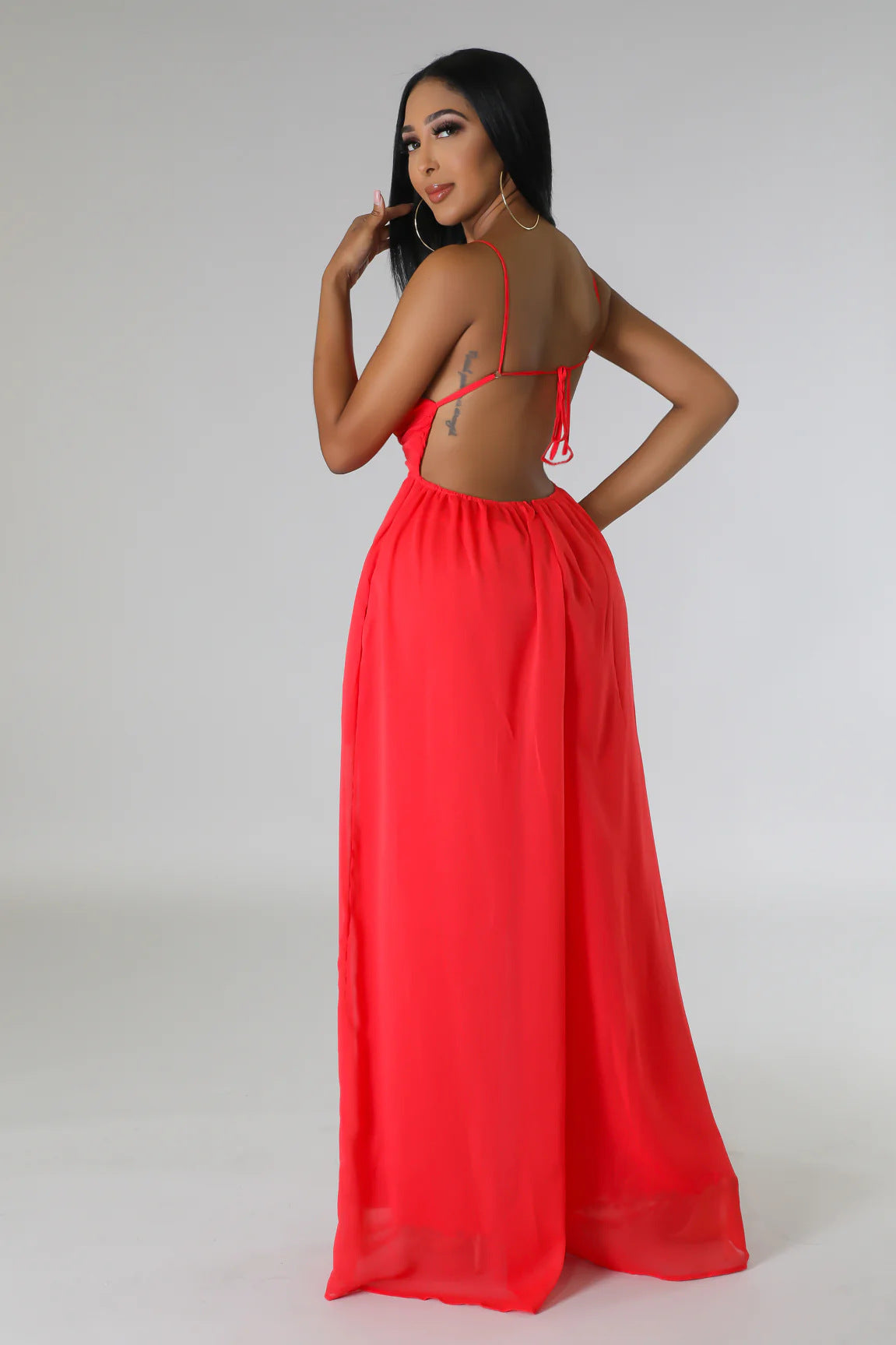 Casual Fashion Summer Strappy Low Back Sexy Solid Color Jumpsuit 6