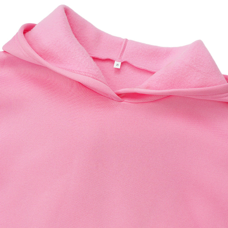 Women long-sleeved Hoodies and shorts two-piece set 13