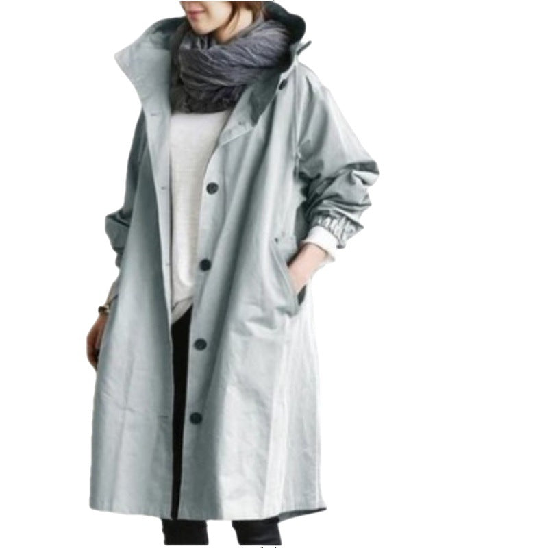 Women Casual Long Sleeve Jacket Windbreaker 14