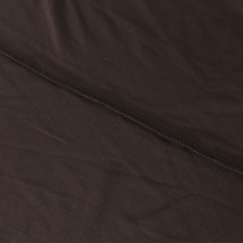 Women Strapless Sleeveless Pleated Bodycon Slit Maxi Dress 11