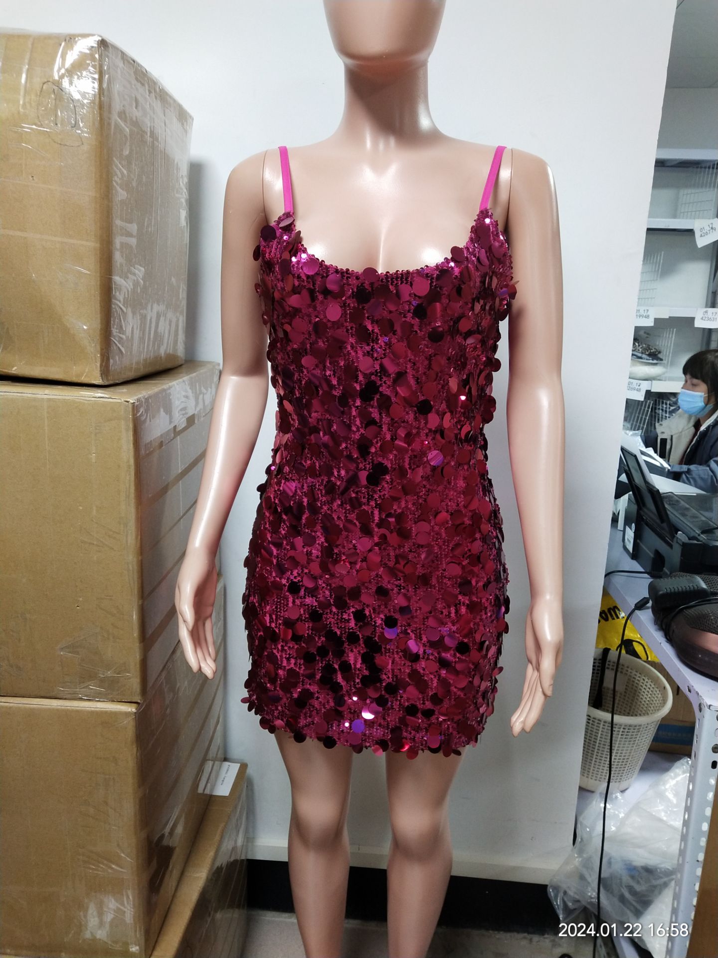 Women's Strap Sexy Low Back Dress 10