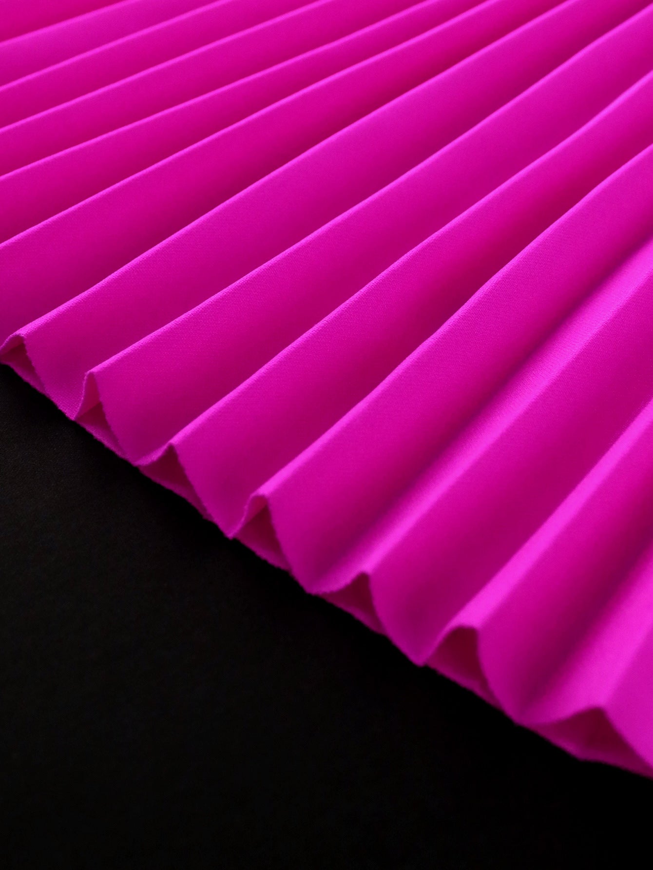 Plus Size Mesh Patchwork Lantern Formal Party Dress Career A-Line Pleated Dress 15