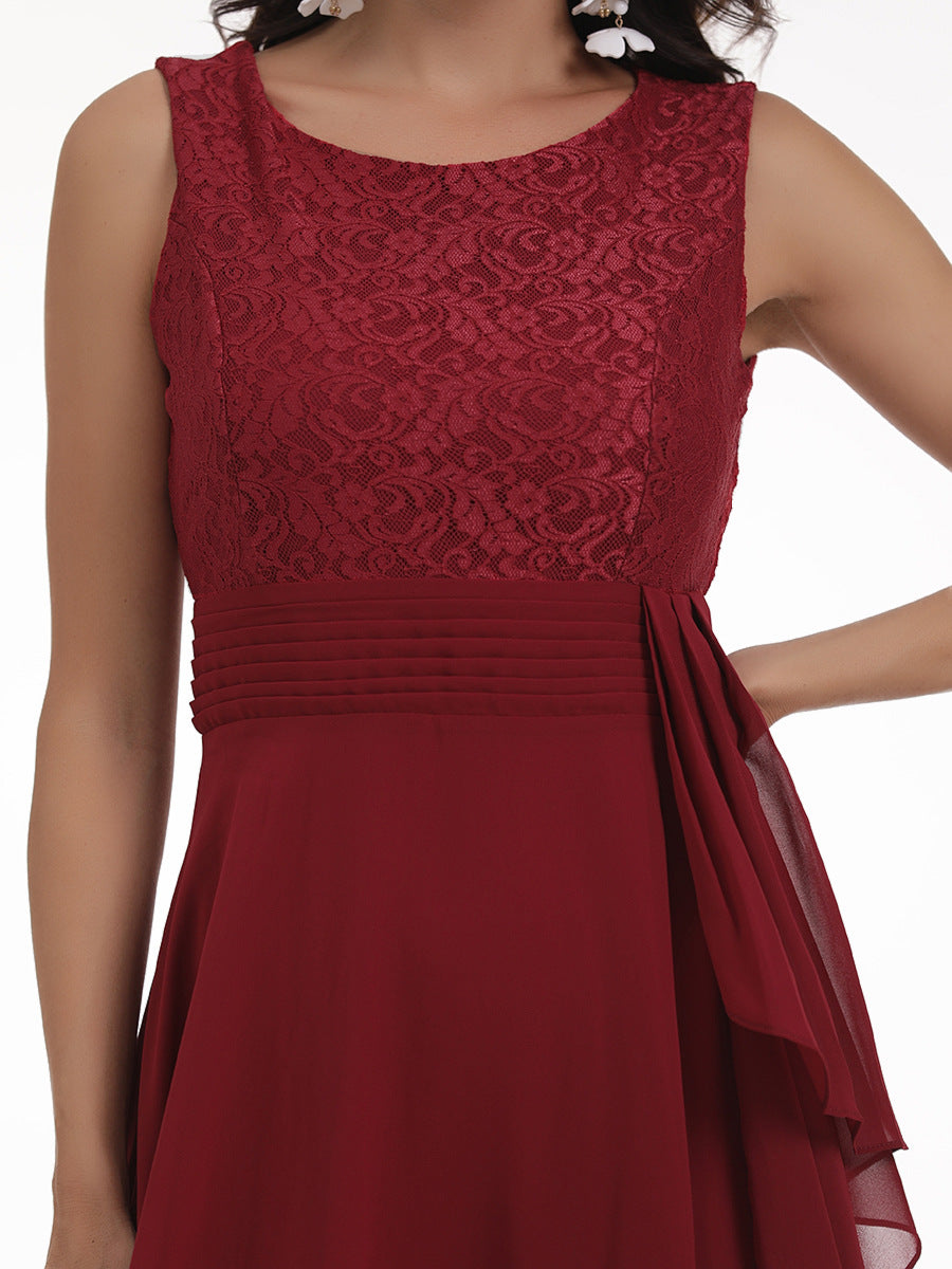 Women chiffon lace dress 23