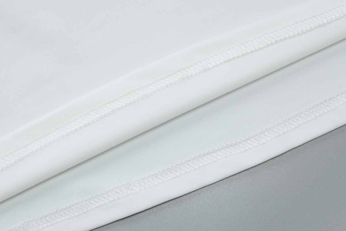 Women sexy Strapless Patchwork steel ring Bodycon Maxi Dress 17