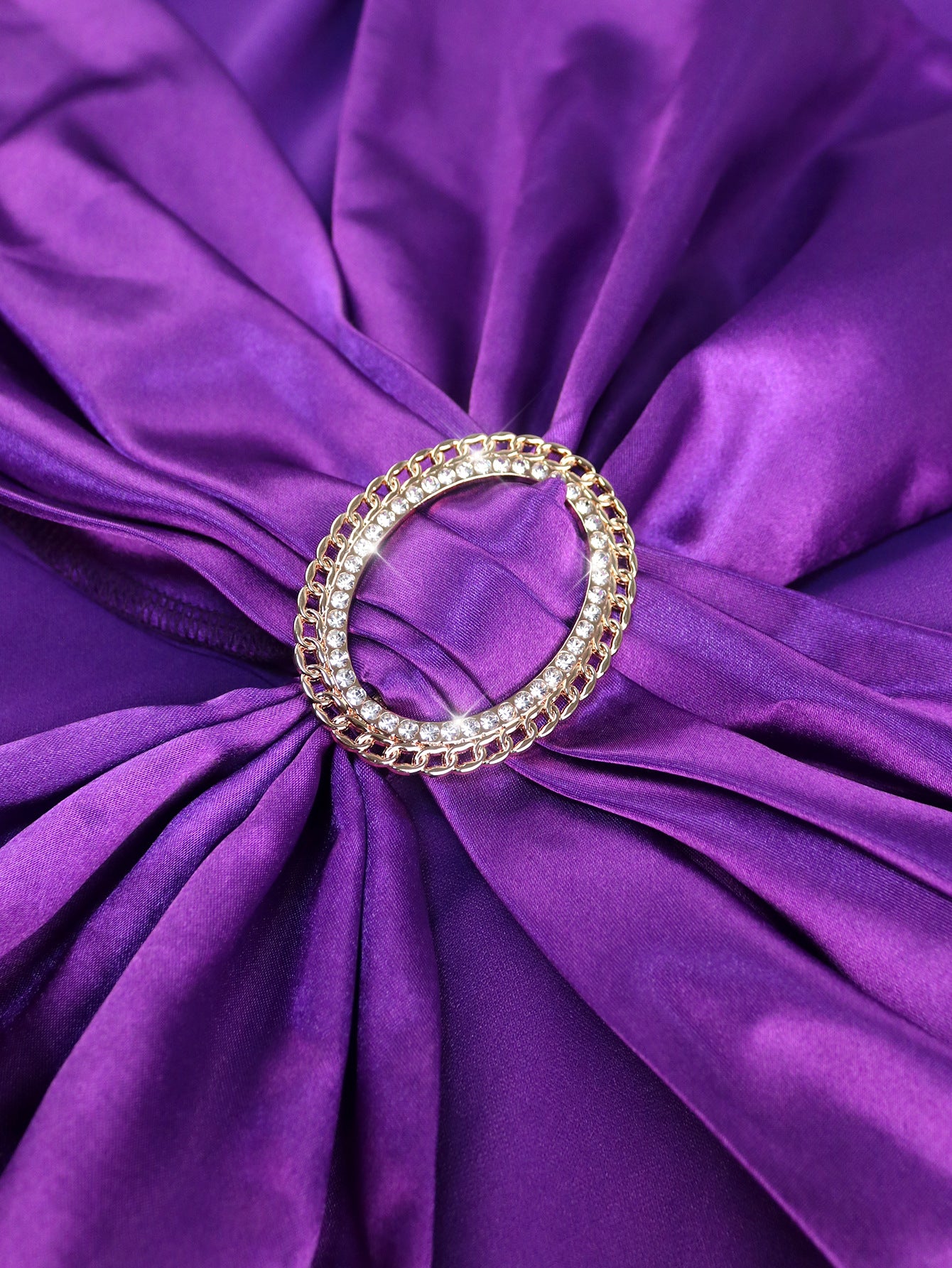 Elegant Irregular Neck Bow Formal Party Jumpsuit 9