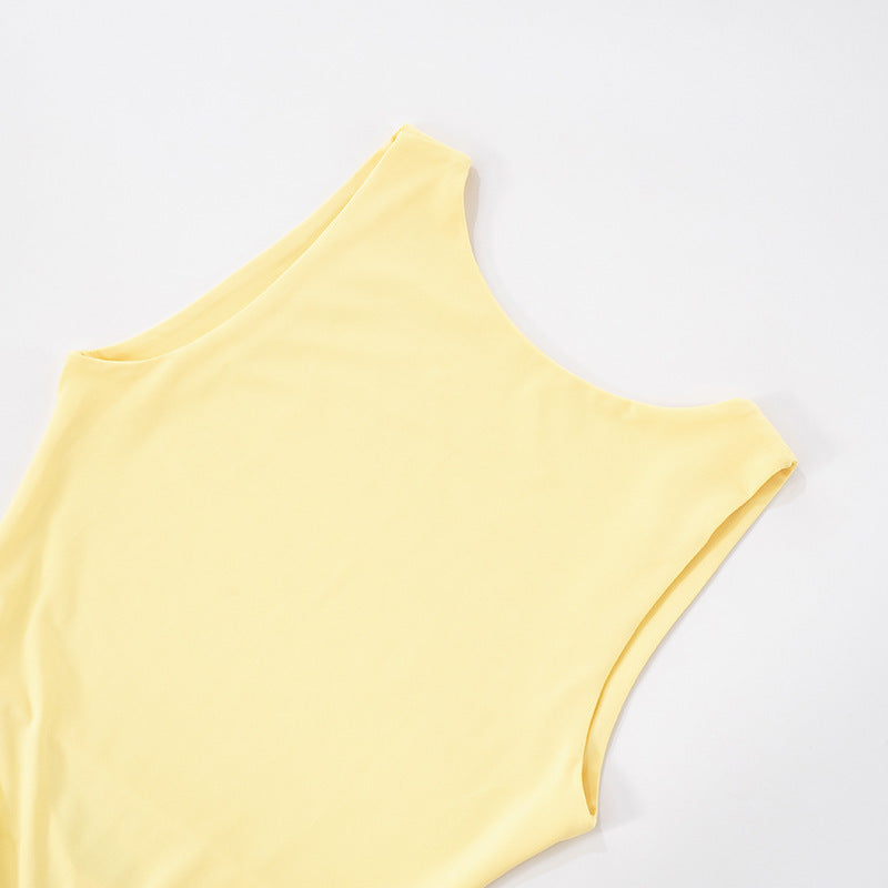 Autumn Fashion Solid Color Chic Slim Ribbon Low Back Women's Sexy Bodycon Dress 13