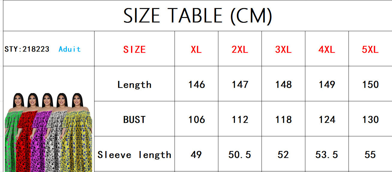 Plus Size Women Fall Off Shoulder Long Sleeve Dress with Belt 22