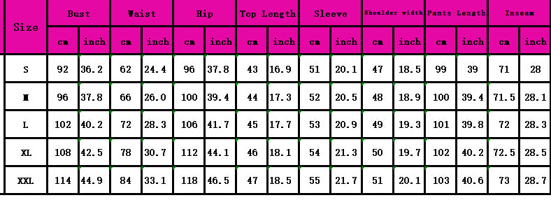 Women Patchwork Baseball Jacket and Pants Two-piece Set 13