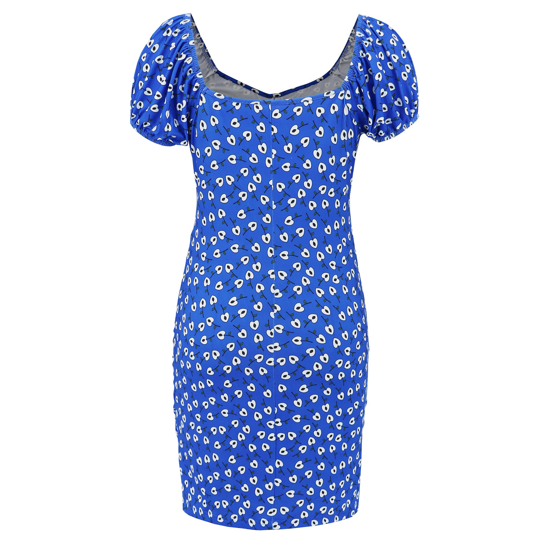 Women Summer Chic V-Neck Floral Dress 15