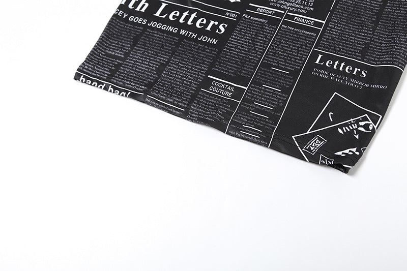 Summer Fashion Women's Printed Sleeveless V-Neck Sexy Strap Slim Dress 13