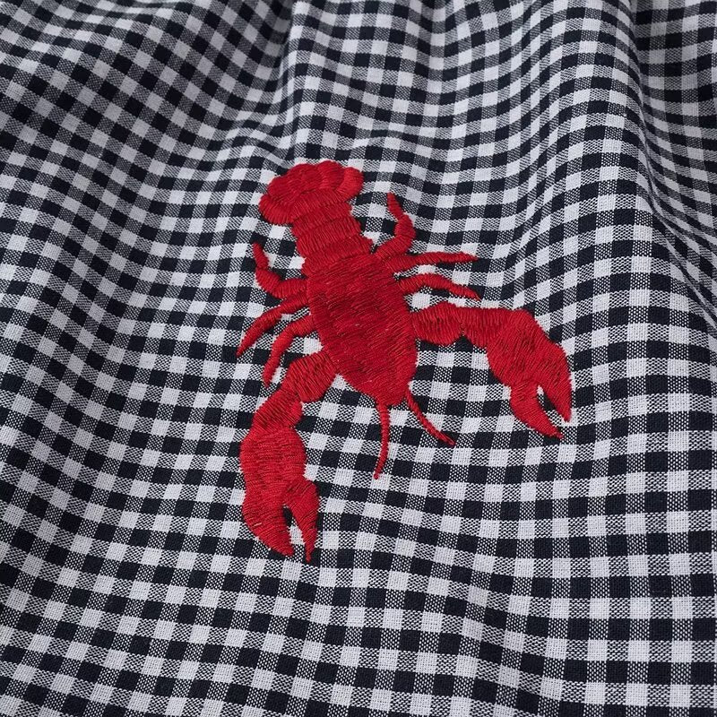 Women Clothing Embroidered Suspender Maxi Dress 10