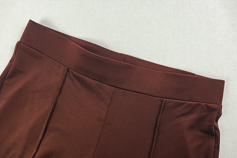 Casual Sports Women's Fashion Slim Strap Two piece Shorts Set 14