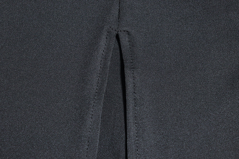 Women Solid Patchwork Sexy Sleeveless Ribbon Dress 9