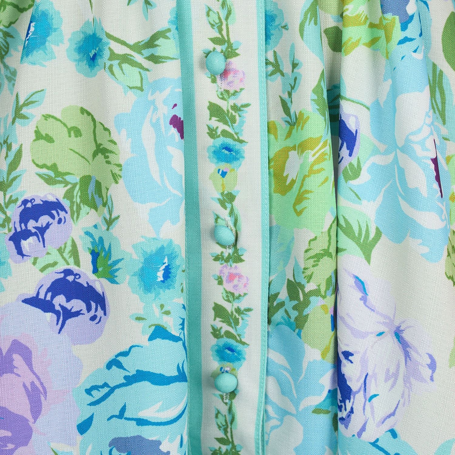 Fashion Chic Women's Spring & Autumn Long Sleeve Print Single-Breasted Slim Waist Long Dress With Belt 16